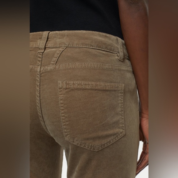 NWT Closed Style Name Baker Slim Velvet Pants in Old Pine - Picture 4 of 14